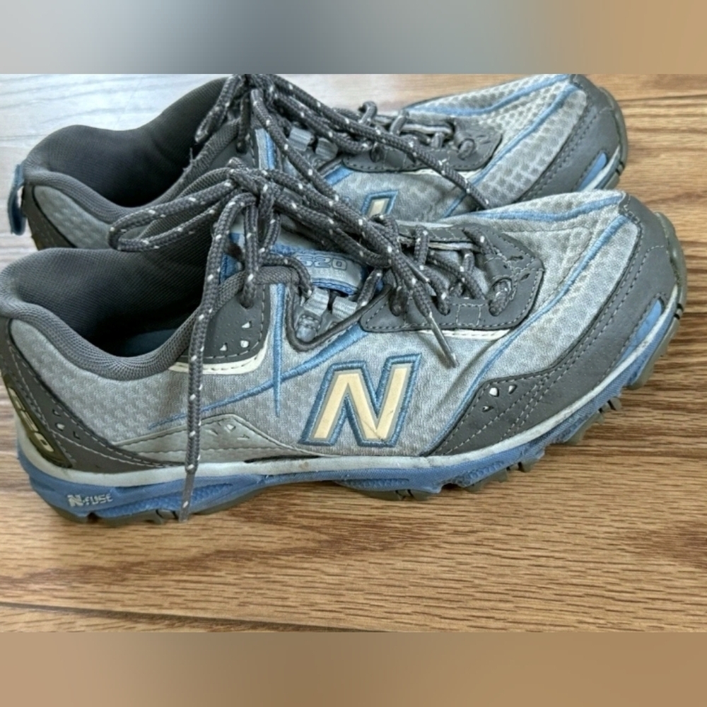 New Balance Blue and Gray Athletic Shoes